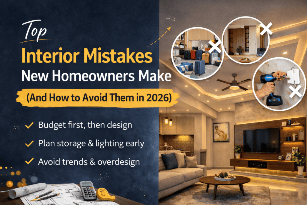 Interior Mistakes New Homeowners Make (And How to Avoid Them in 2026)